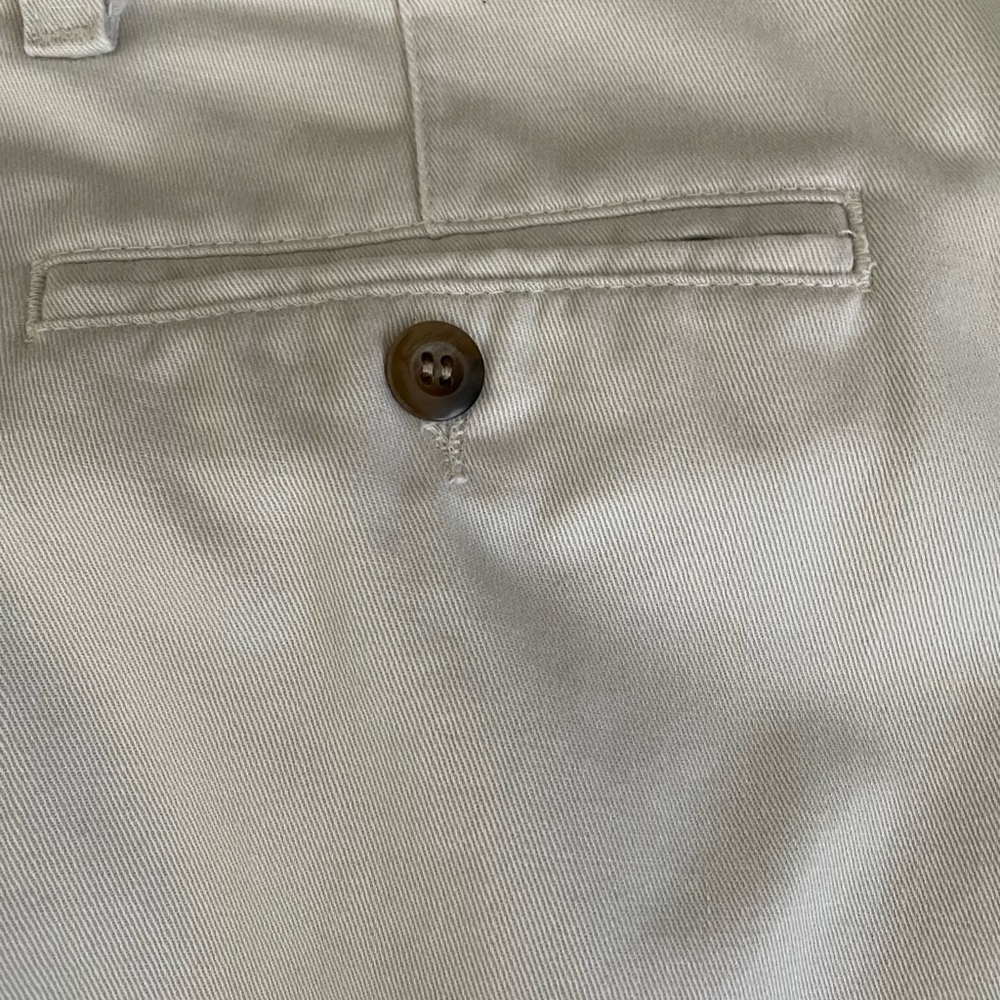 Dockers Men's Classic Fit Cream Pants - Picture 3 of 5